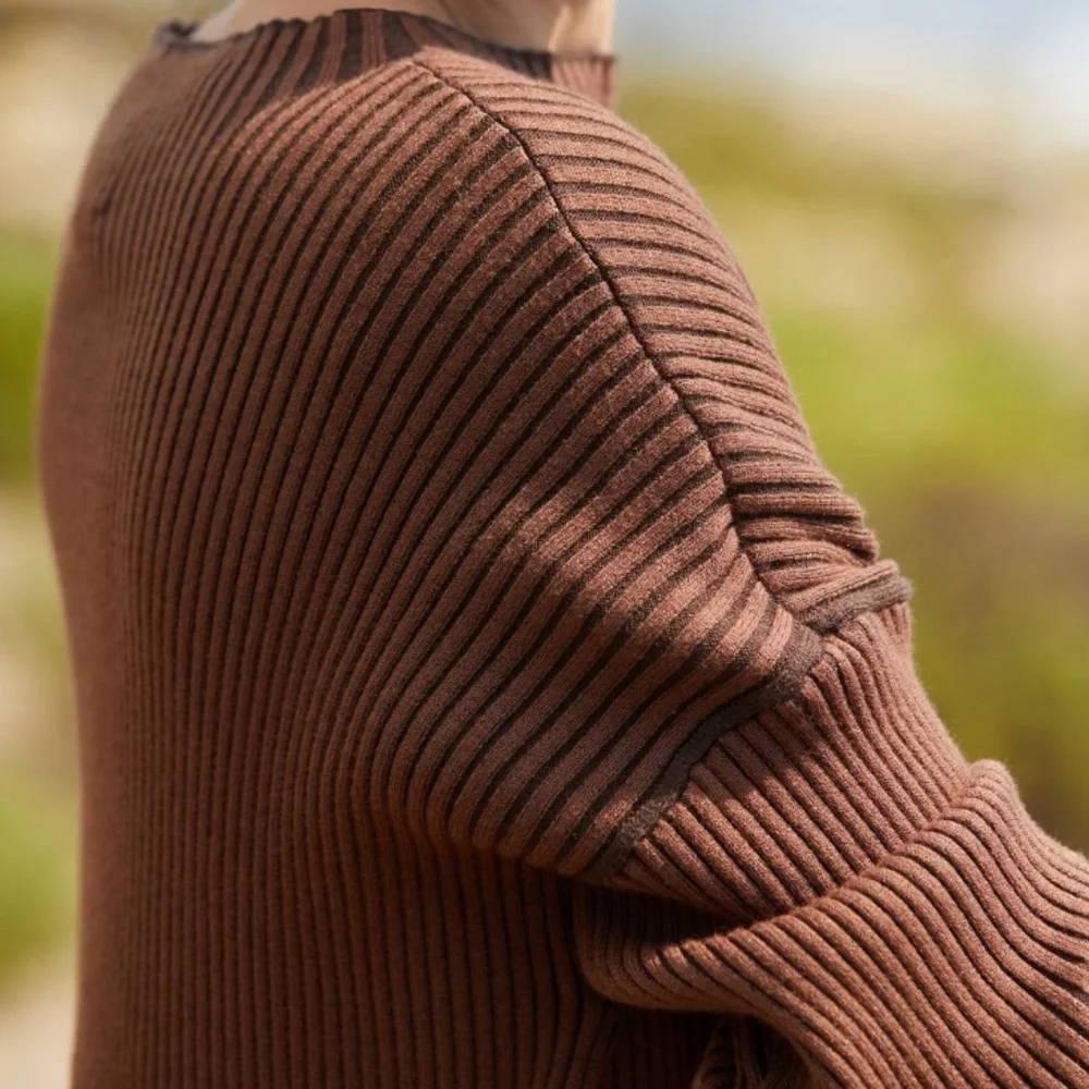 Varley Emile Ribbed Knit Sweater - Picture 6 of 8